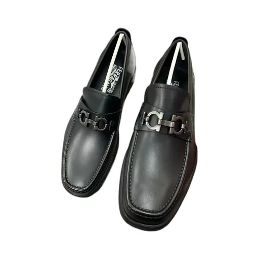 Gancini Decorated Mokasin Shoes