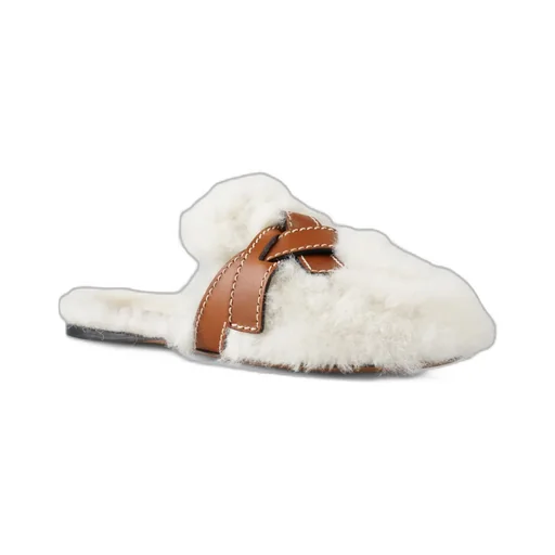 Gate Mule In Shearling