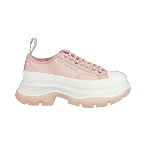 Thick Sole Logo Lacing Casual Sneakers