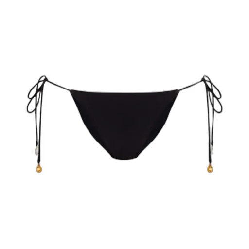 Tory Burch Solid String Knotted Bikini Bottom