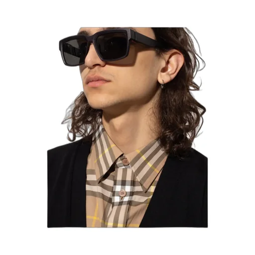 Black Logo Sunglasses