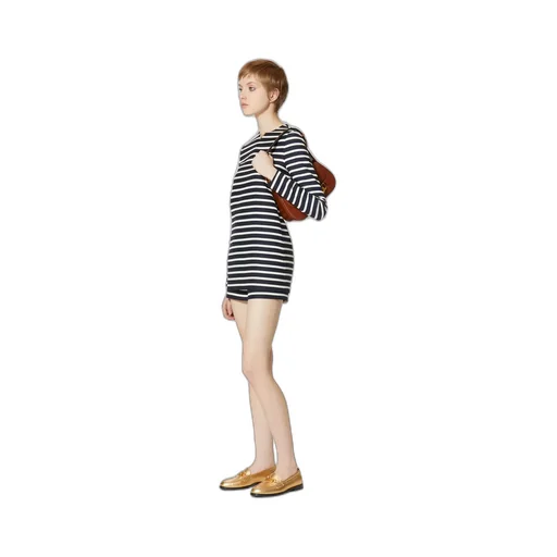 Stripe Print Jumpsuit