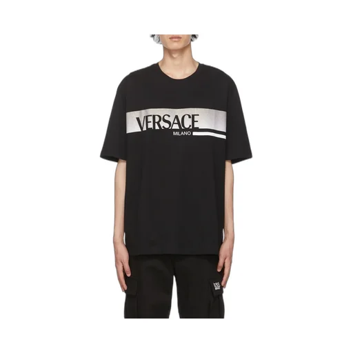 Glitter Metallic Logo T-Shirt