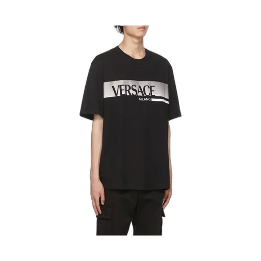 Glitter Metallic Logo T-Shirt