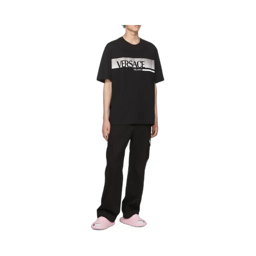 Glitter Metallic Logo T-Shirt