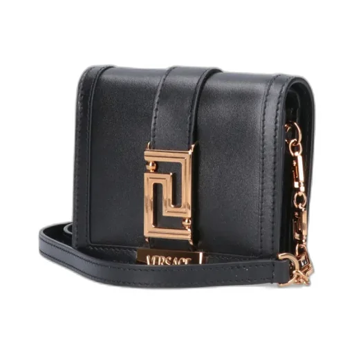 Versace Logo Detailed Fold-Over Wallet