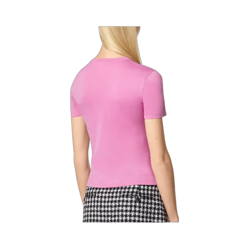 Versace Logo Printed Crewneck T-Shirt
