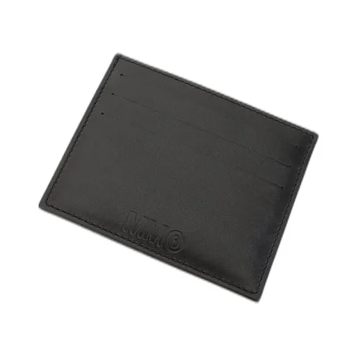Mm6 Maison Margiela Signature Stich Logo Debossed Cardholder