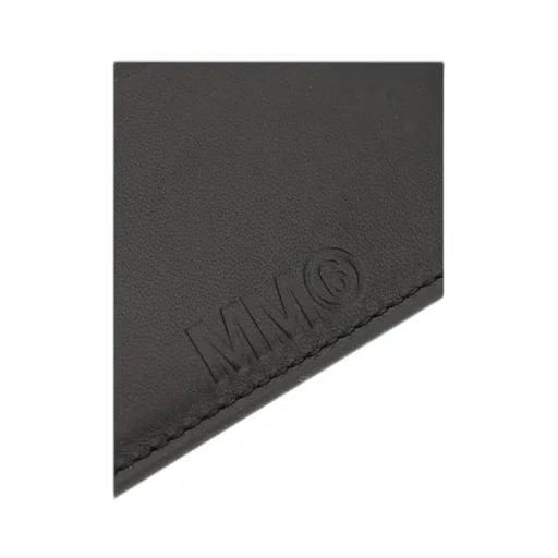 Mm6 Maison Margiela Signature Stich Logo Debossed Cardholder