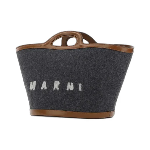 Marni Tropicalia Logo Detailed Small Shoulder Bag