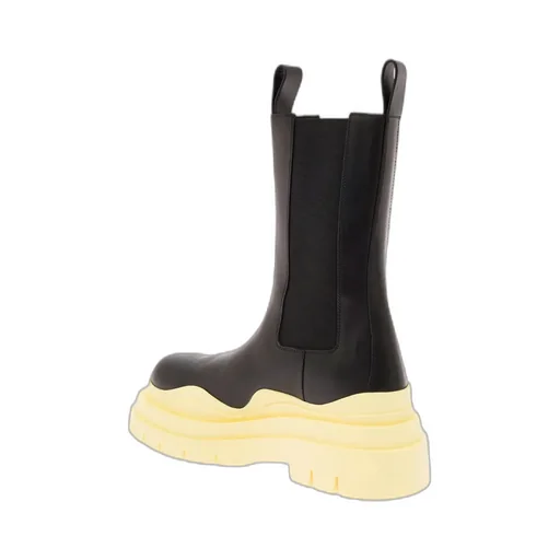 Tire Chunky-Sole Boots