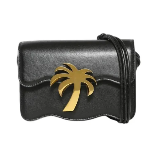 Palm Angels Logo Plaque Beach Bag