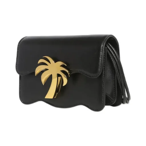 Palm Angels Logo Plaque Beach Bag