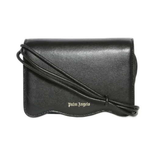 Palm Angels Logo Plaque Beach Bag