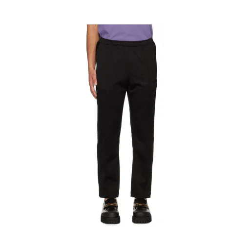 Leopard-Print Track Pants