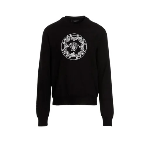 Medusa-Jacquard Wool Jumper