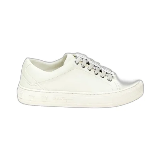 Nadine Lace-Up Leather Trainers