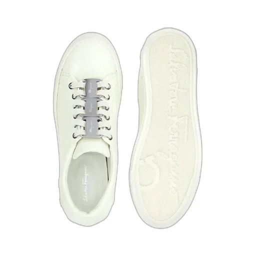 Nadine Lace-Up Leather Trainers
