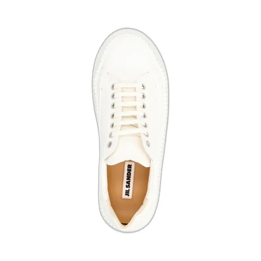 Round-Toe Lace-Up Sneakers