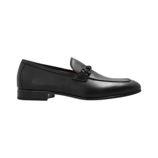 Salvatore Ferragamo Logo Plaque Loafers