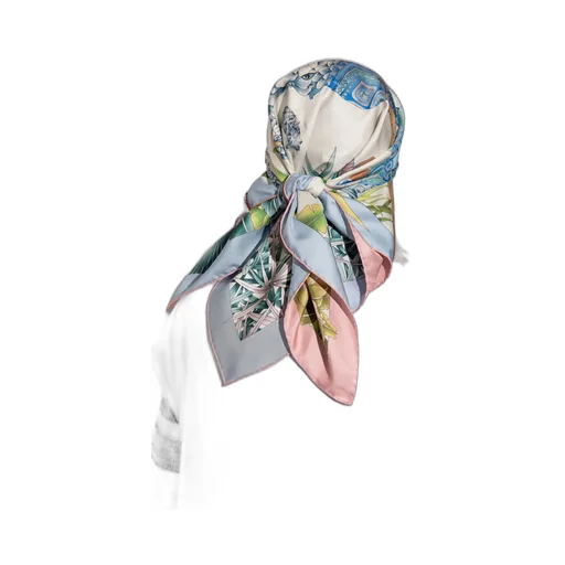 Salvatore Ferragamo Logo Printed Scarf