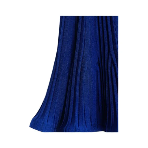 Dress In Viscose Knit With Flounce