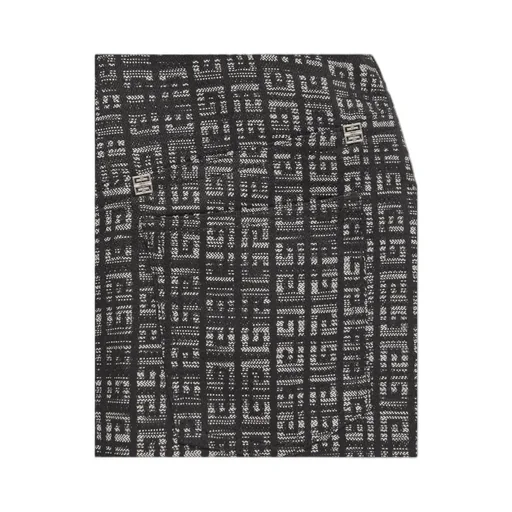 Dress In 4G Jacquard With Zips