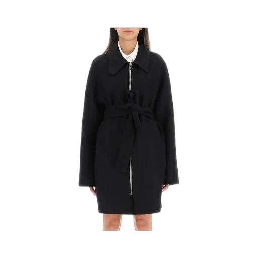 Givenchy Zipped Tie-Waisted Coat