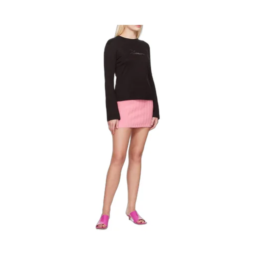 High-Rise Knitted Skirt