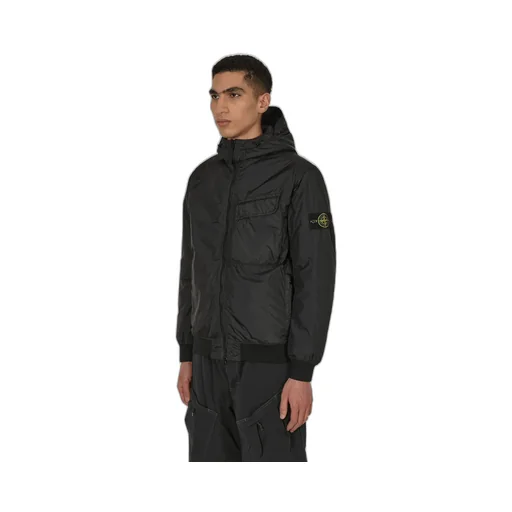 Compass-Patch Windbreaker Jacket