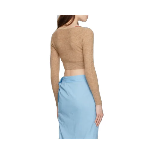 Le Cardigan Alzou Cropped Cardigan