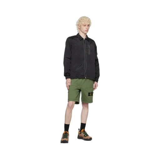Logo Lapel Casual Jacket