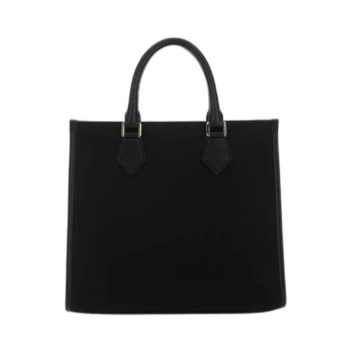 Dolce & Gabbana Logo-Patch Strapped Tote Bag