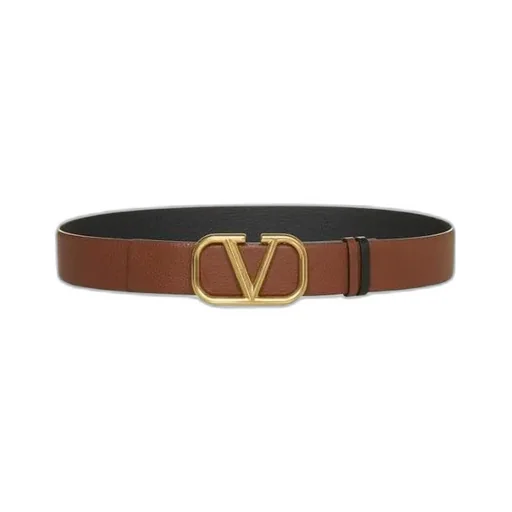 Valentino Vlogo Plaque Reversible Belt