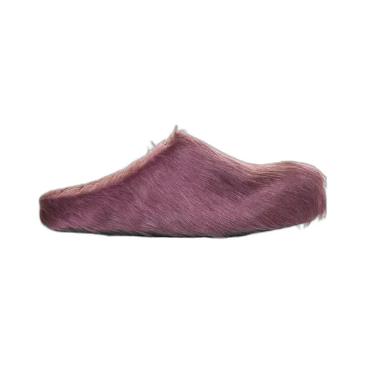 Marni Fluffy Slip-On Flat Mules