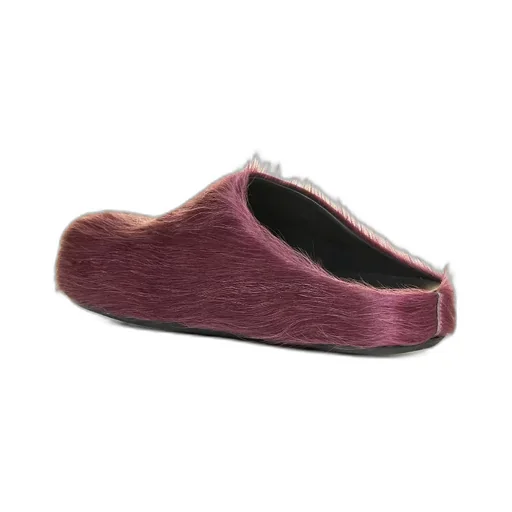 Marni Fluffy Slip-On Flat Mules