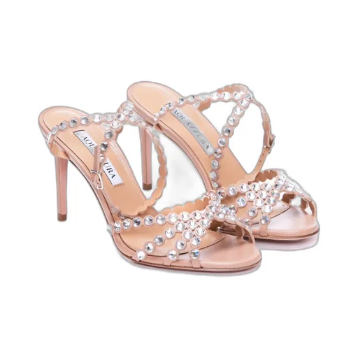 Aquazzura Embellished Heeled Sandals