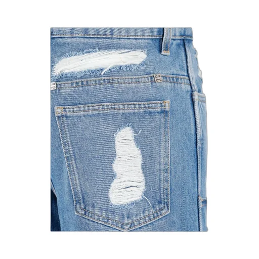 Oversized Jeans In Destroyed Denim