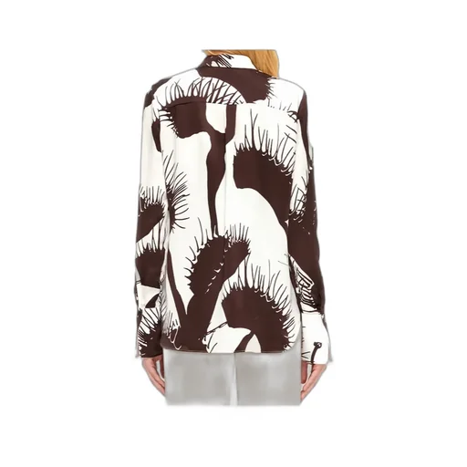 Salvatore Ferragamo Venus-Printed Button-Up Shirt