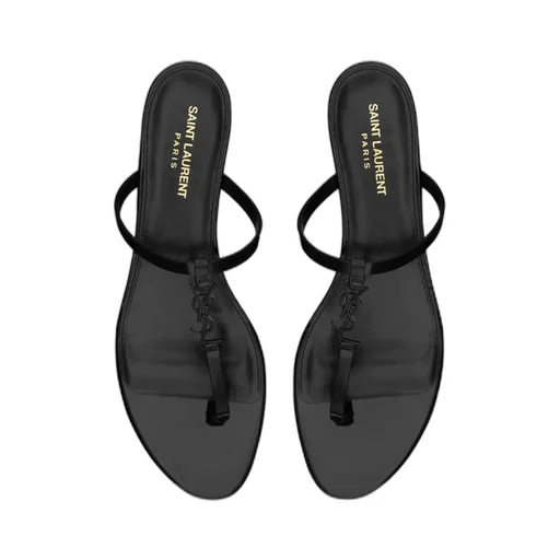 Saint Laurent Cassandra Logo Plaque Slides