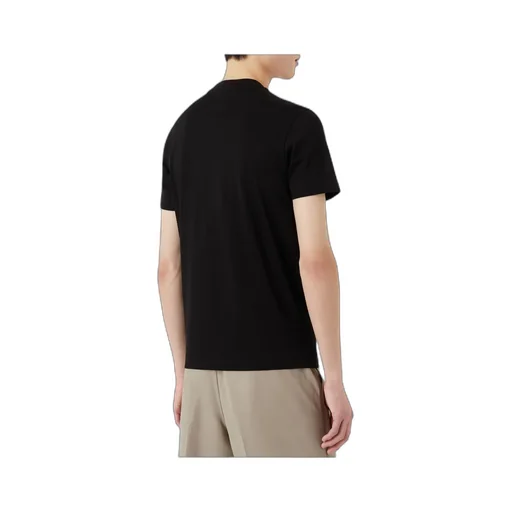 Emporio Armani Logo Jacquard Crewneck T-Shirt