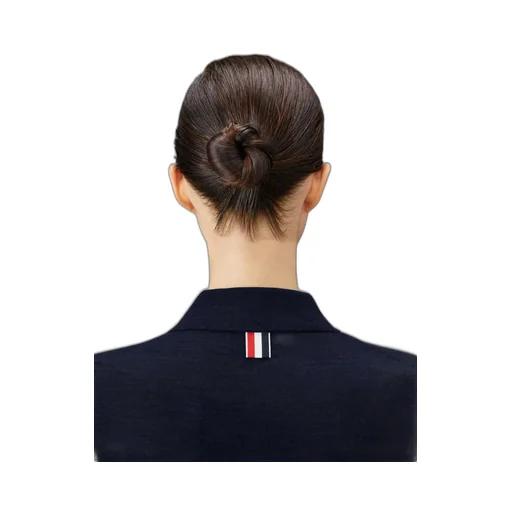 Thom Browne 4-Bar Button Detailed Short-Sleeved Polo Shirt