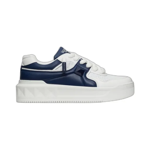 Valentino Garavani One Stud Lace-Up Sneakers