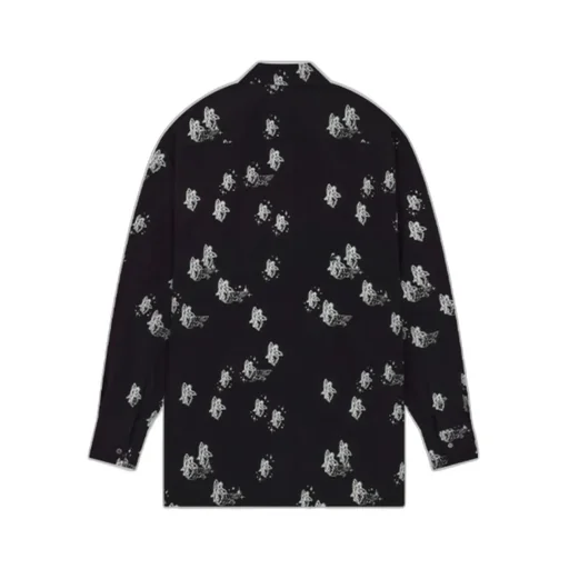 Graphic-Print Long-Sleeve Shirt