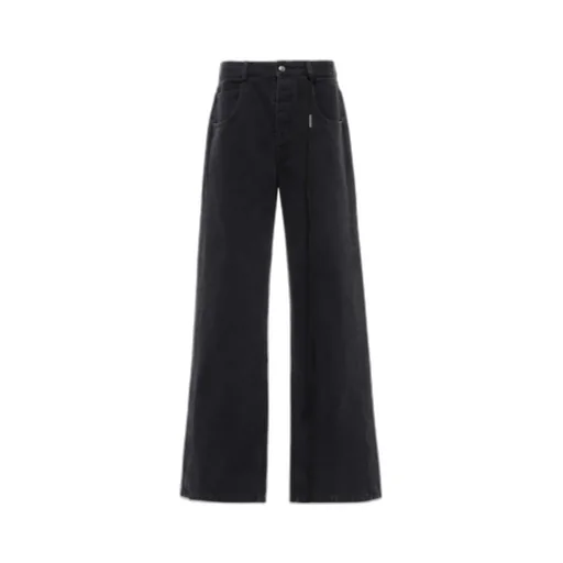 Ann Demeulemeester Logo-Plaque Jeans