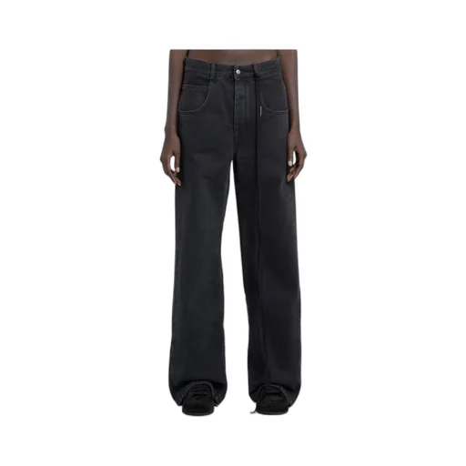 Ann Demeulemeester Logo-Plaque Jeans
