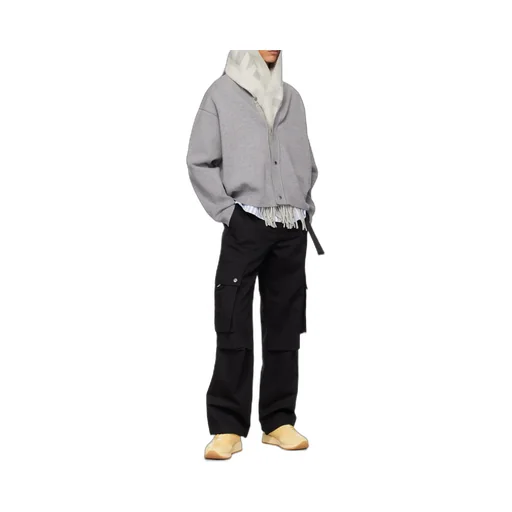 Jacquemus Le Cargo Slub Texture Trousers