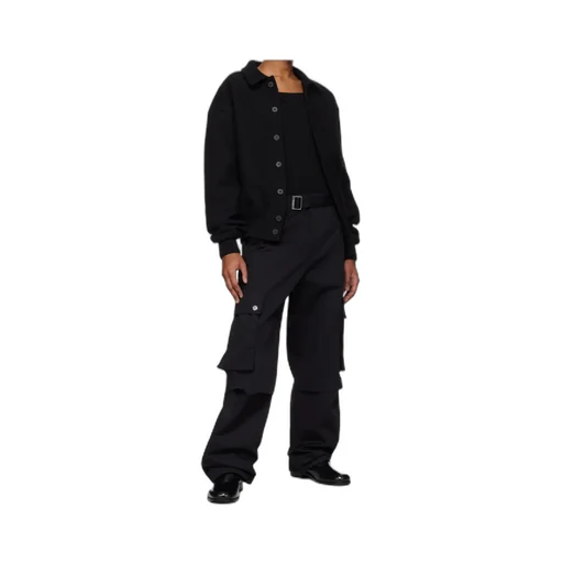 Jacquemus Le Cargo Slub Texture Trousers