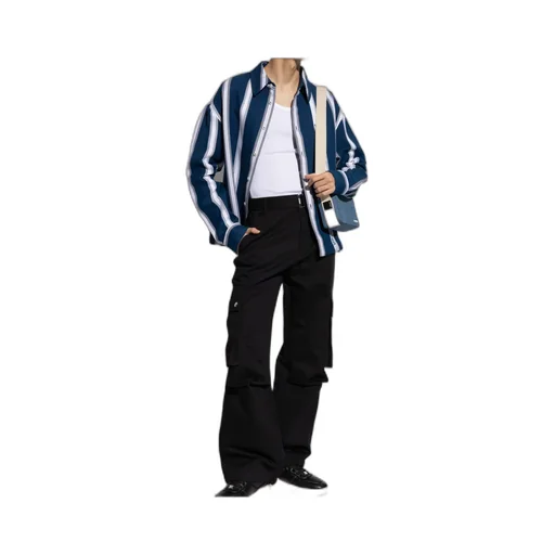 Jacquemus Le Cargo Slub Texture Trousers