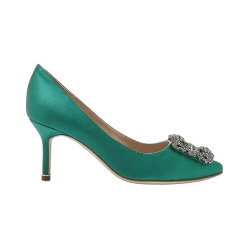 Silk High Heels
